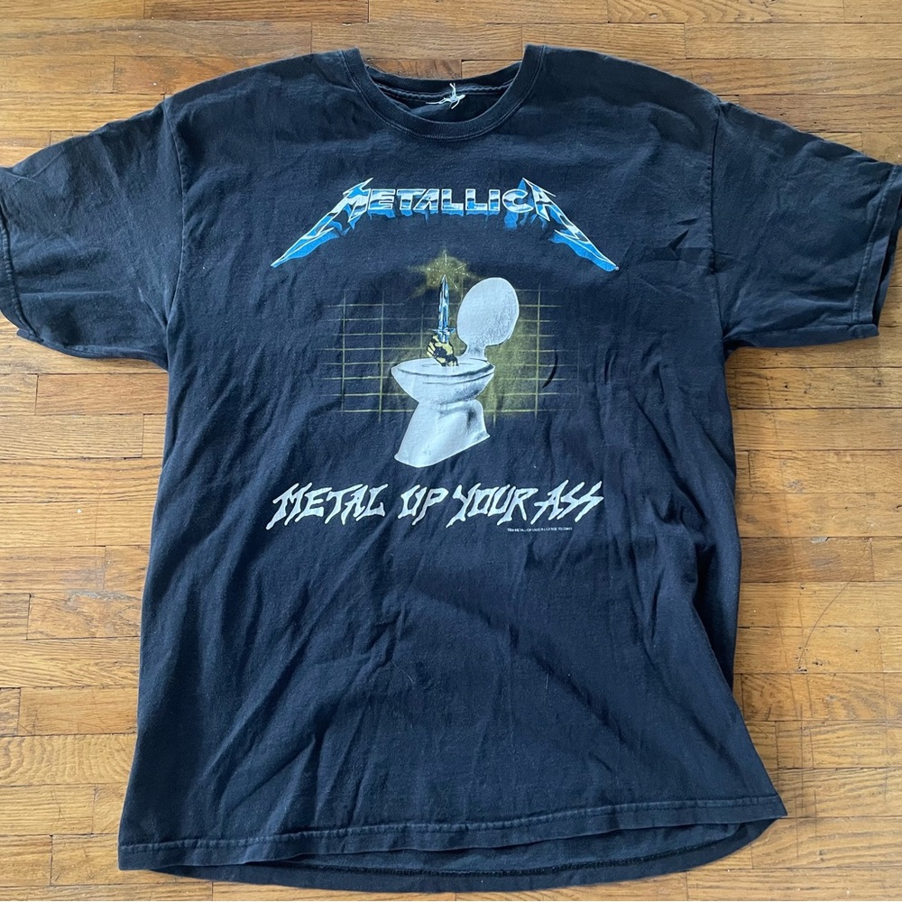 Vintage 1994 Metallica “metal up your ass” double sided tee - 22x27 (large)